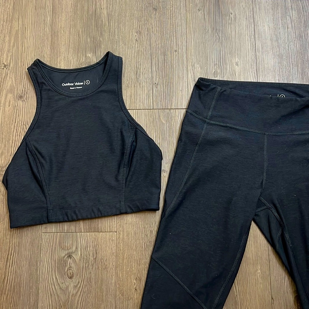 Outdoor Voice TechSweat™ Core Grey Set